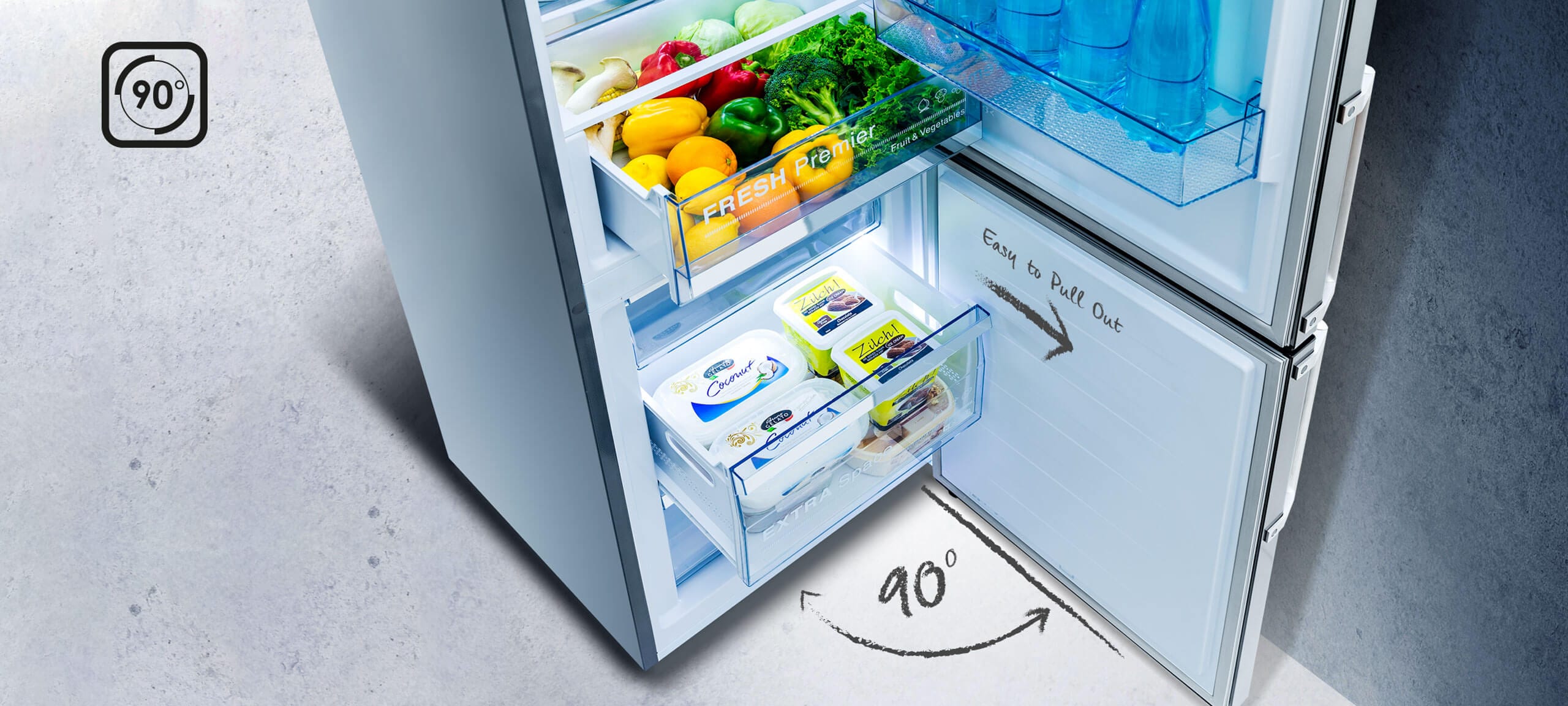 réfrigérateur RD60WR Hisense 476 Litres prix tunisie