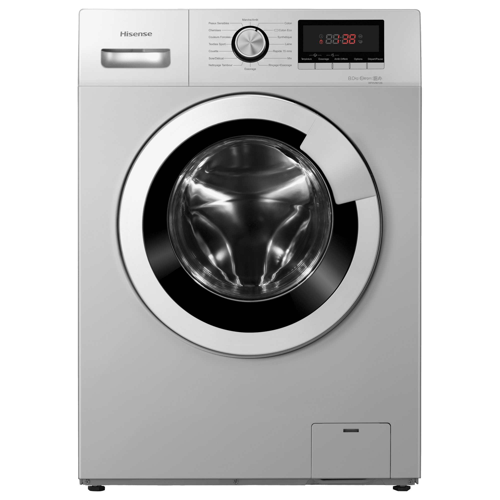 Machine à laver WFHV8012S, Hisense