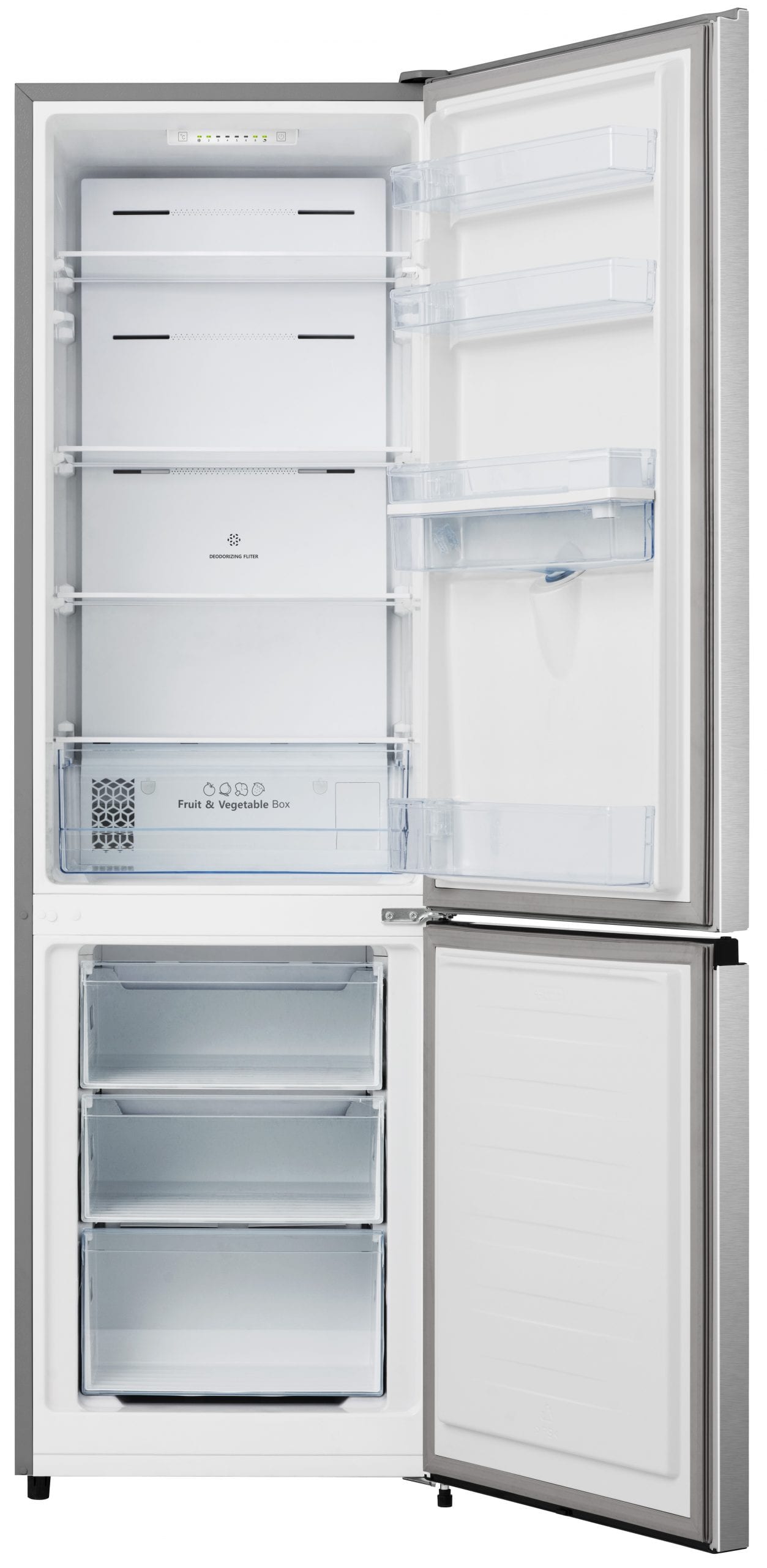 HISENSE Réfrigérateur combiné FCN255WDF, 255 L, Froid ventilé No frost, F  pas cher 