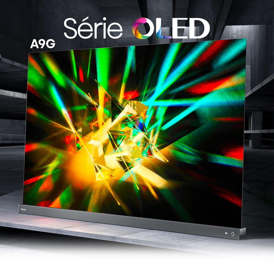 TV OLED 4K, Barre de son 55 Série A9G, Hisense