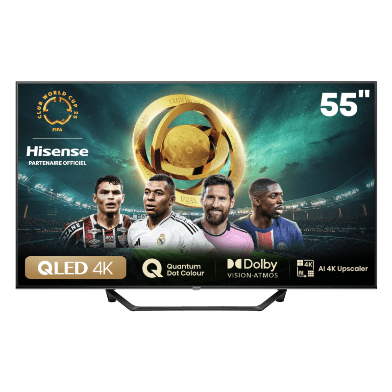 TV QLED 4K | Dolby Vision-Atmos <br>55" Série A7NQ