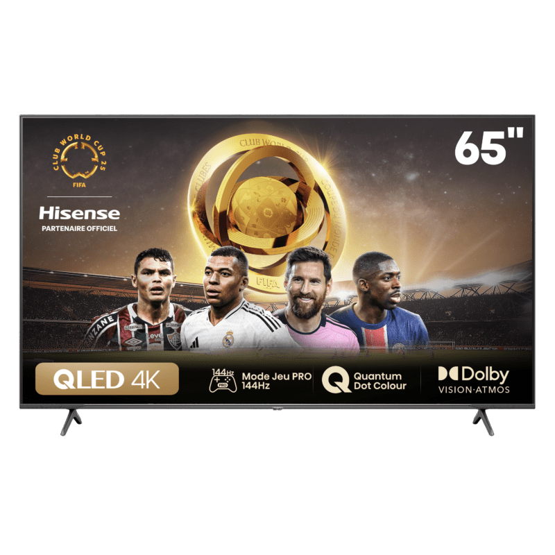 TV QLED 4K | Local Dimming 144Hz <br>65" Série E7NQ PRO