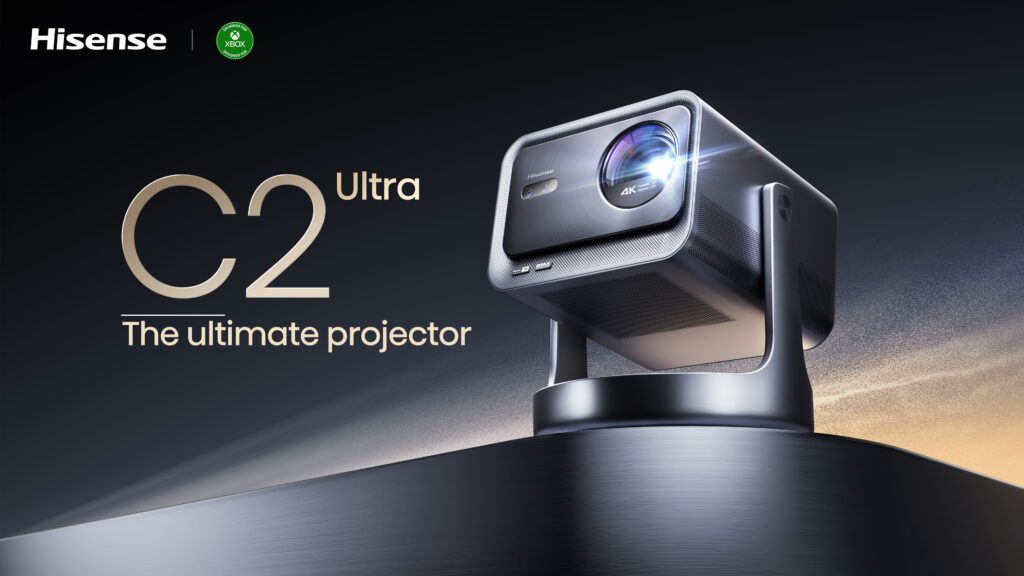 Le vidéoprojecteur laser C2 Ultra de Hisense