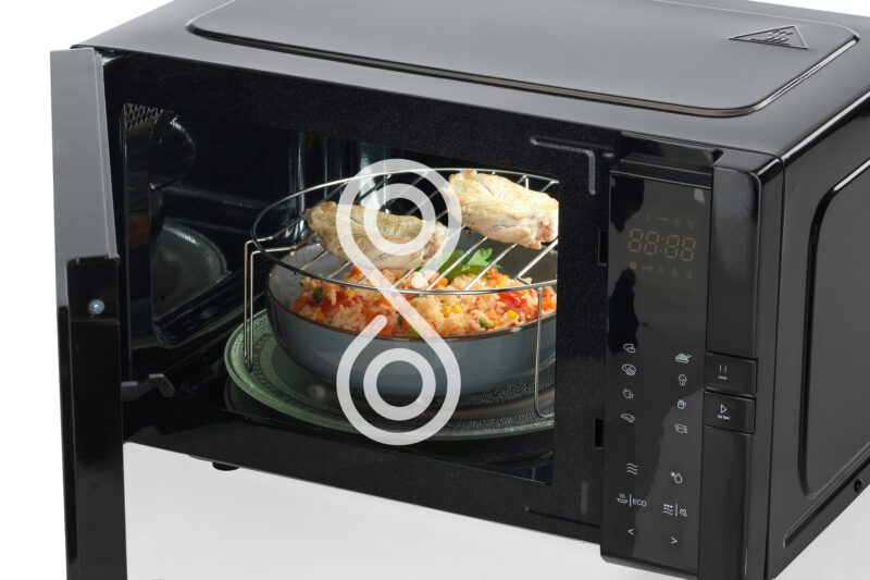Micro-ondes gril| H23MOBS4HGI<br>800 W | 25 L