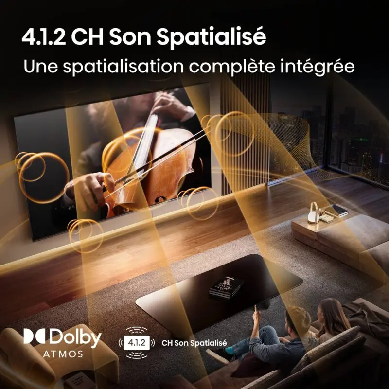 TV MINILED 4K | 165Hz VRR<br>55" SÉRIE U8Q