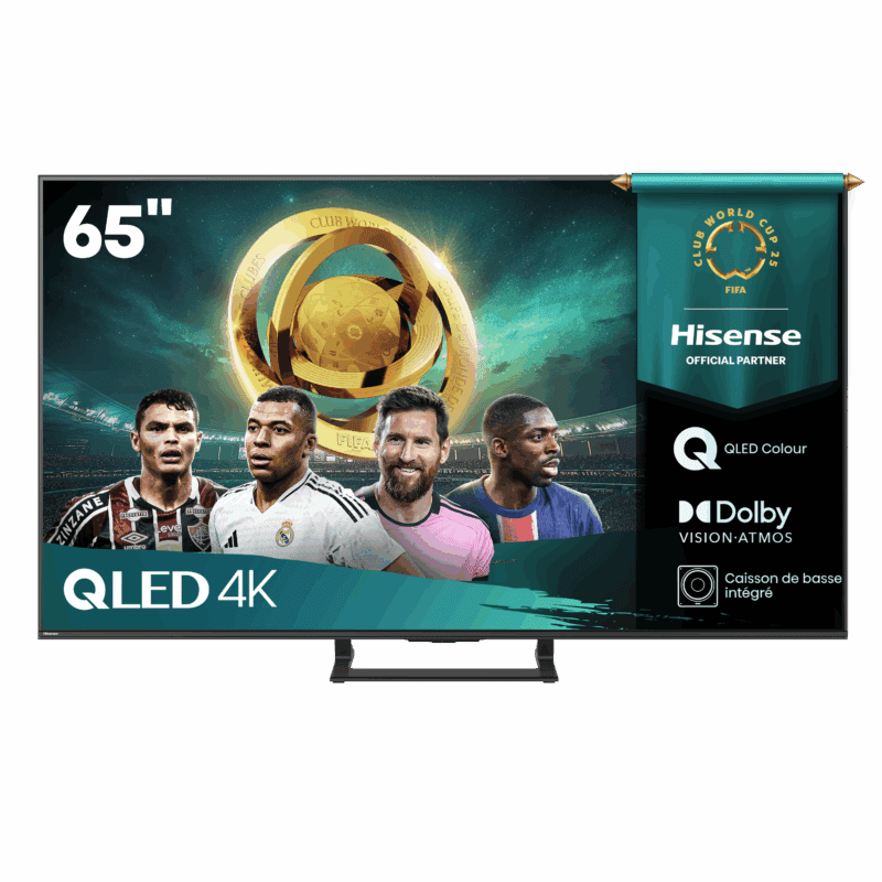 TV QLED 4K | Dolby Vision-Atmos <br>65" Série A7Q