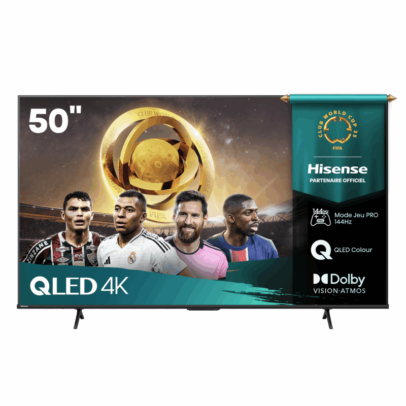 TV QLED 4K | 144Hz <br>50" Série E7Q PRO