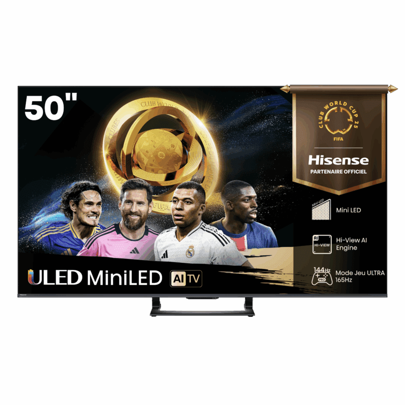 TV MINILED 4K | 144Hz VRR<br>50" SÉRIE U7Q