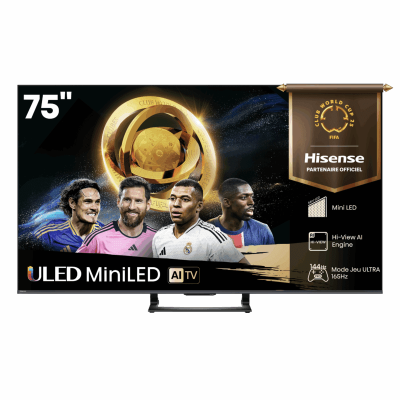 TV MINILED 4K | 144Hz VRR<br>75" SÉRIE U7Q