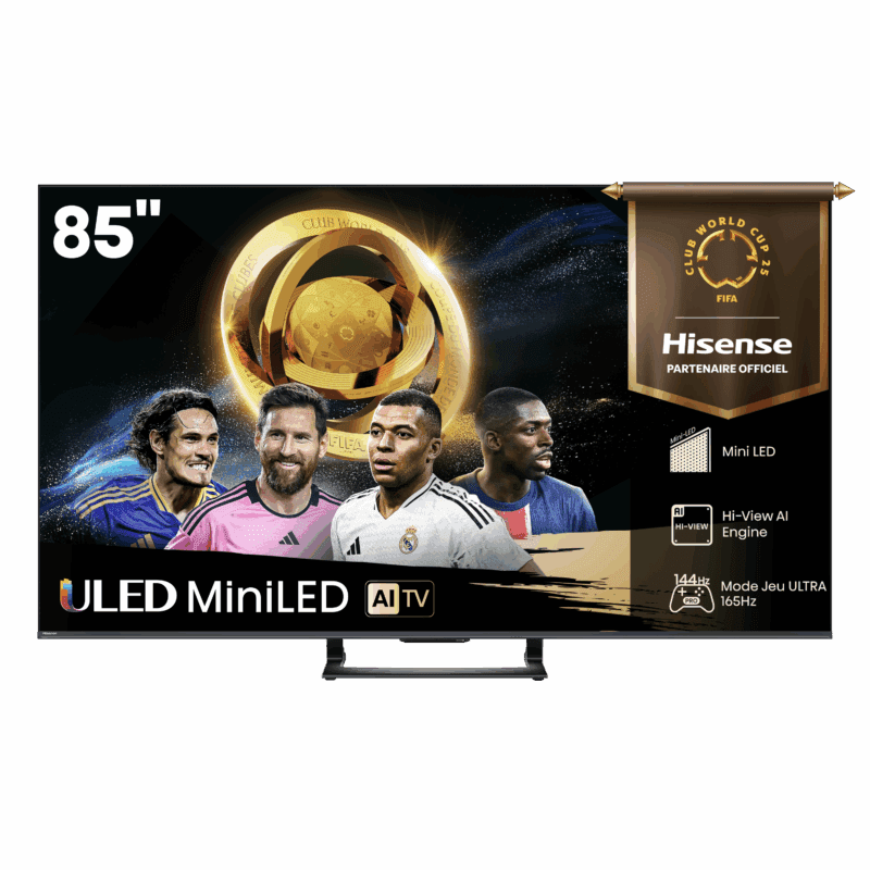 TV MINILED 4K | 144Hz VRR<br>85" SÉRIE U7Q