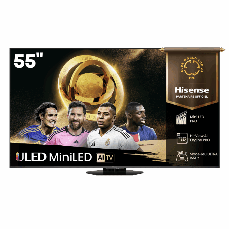 TV MINILED 4K | 165Hz VRR<br>55" SÉRIE U8Q