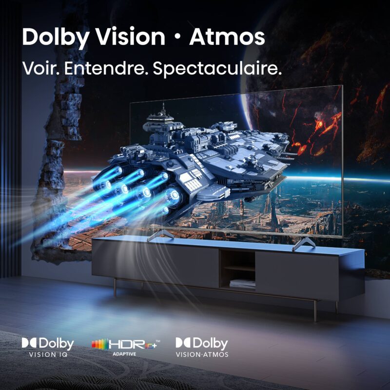 TV QLED 4K | 144Hz <br>50" Série E7Q PRO