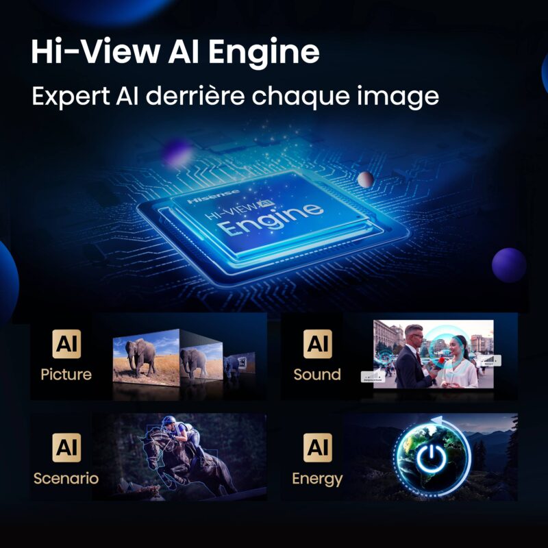 TV QLED 4K | 144Hz <br>50" Série E7Q PRO