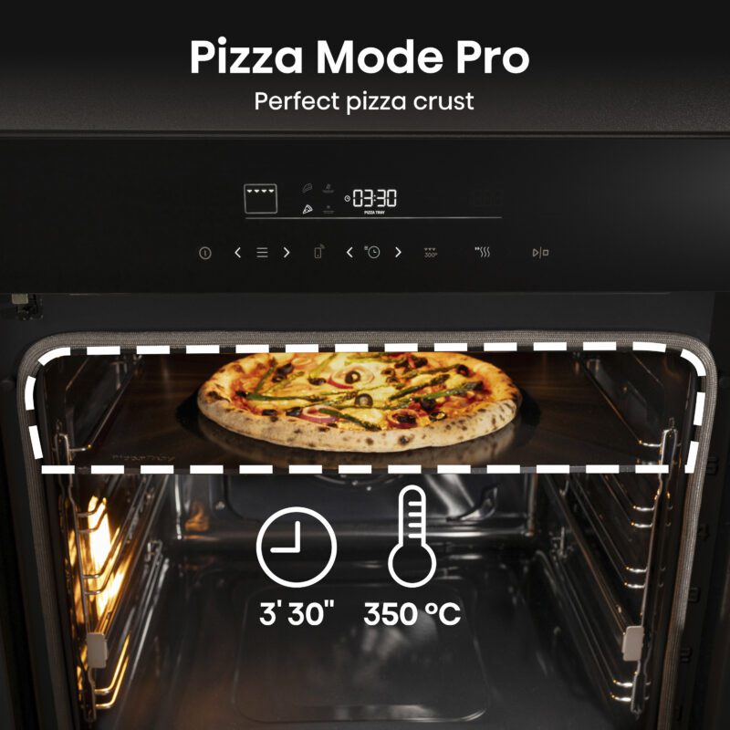 Four multifonctions SteamAdd+<br>pyrolyse<br>HO66F PizzaChef