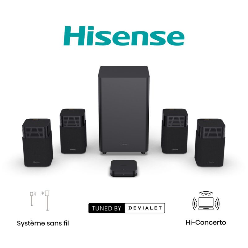 Système Home Cinema HT SATURN<br>Dolby Atmos | 4.1.2CH