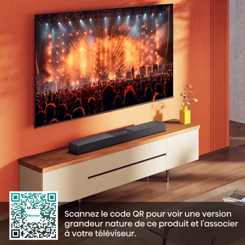 Barre de son HS2000 - Caisson de basses intégré - Dolby Audio