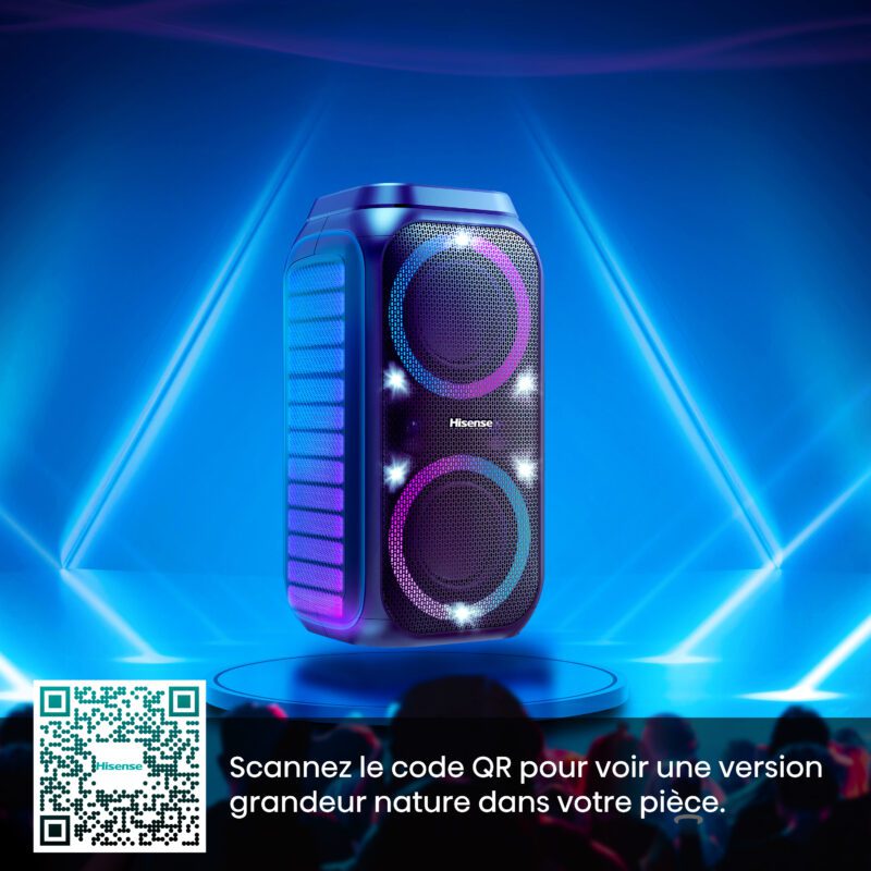 Enceinte de soirée bluetooth portable Party Rocket