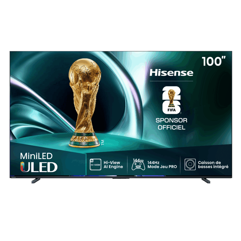 TV MINILED 4K | 144Hz VRR<br>100" SÉRIE U7Q