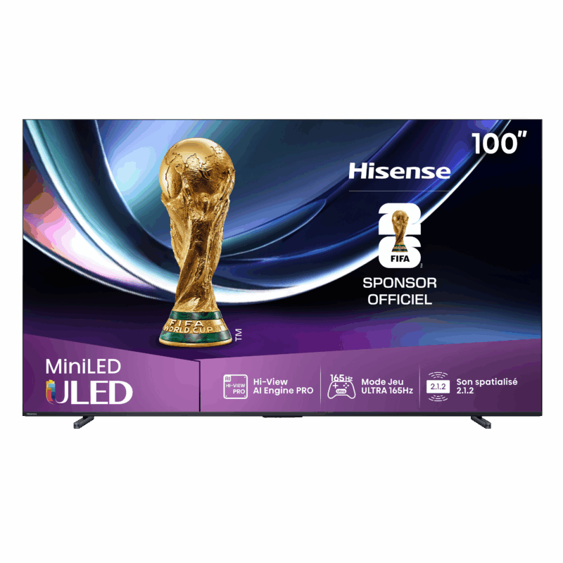 TV MINILED 4K | 144Hz VRR<br>100" SÉRIE U7Q PRO