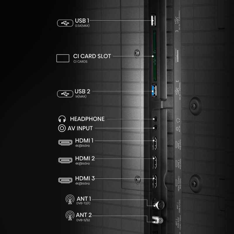 TV RGB MINILED 4K | 165Hz <br>100″  SÉRIE UXQ