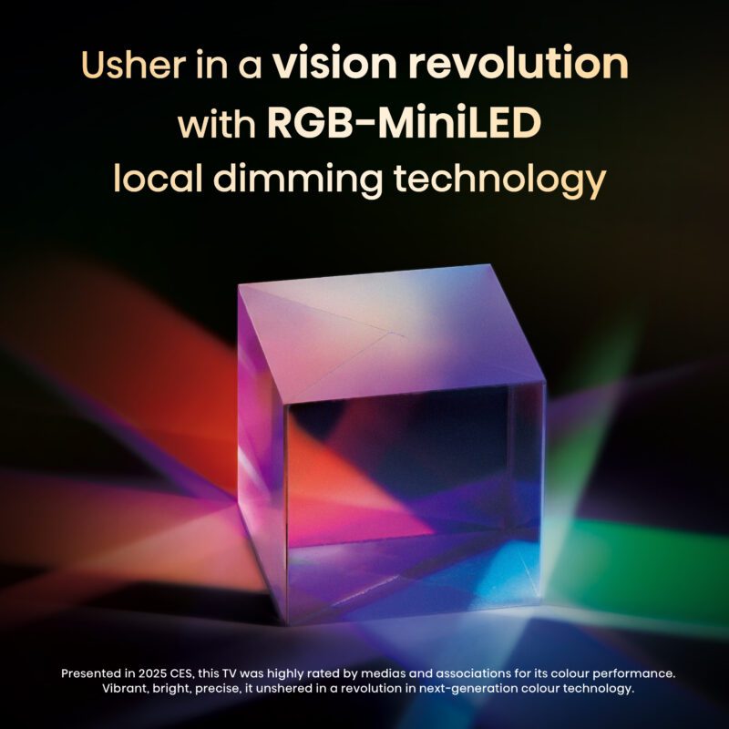 TV RGB MINILED 4K | 165Hz <br>100″  SÉRIE UXQ