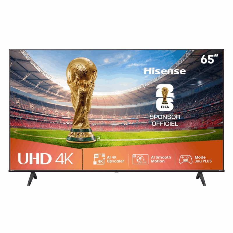 TV 4K | Dolby Vision <br>65" Série A6Q