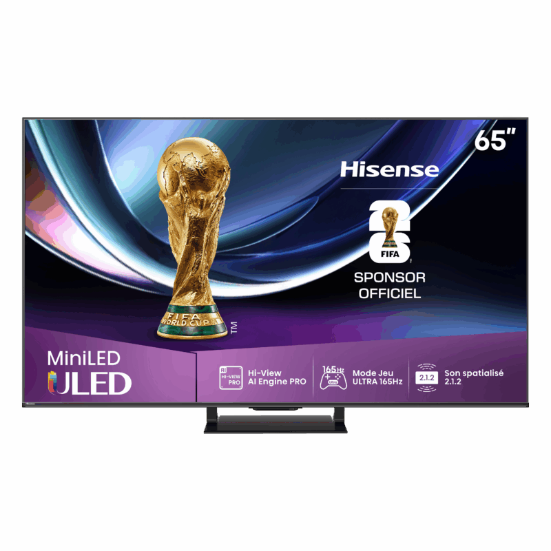 TV MINILED 4K | 144Hz VRR<br>65" SÉRIE U7Q PRO