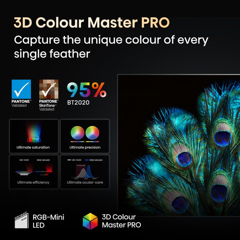 TV RGB MINILED 4K | 165Hz <br>100″  SÉRIE UXQ